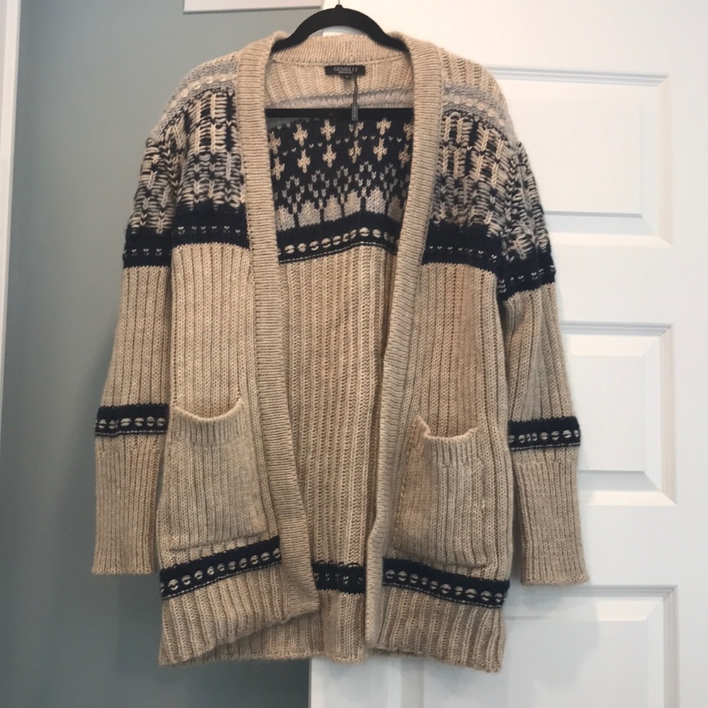 Knit cardigan